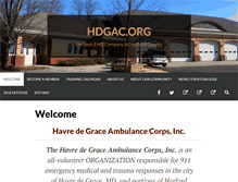 Tablet Screenshot of hdgac.org